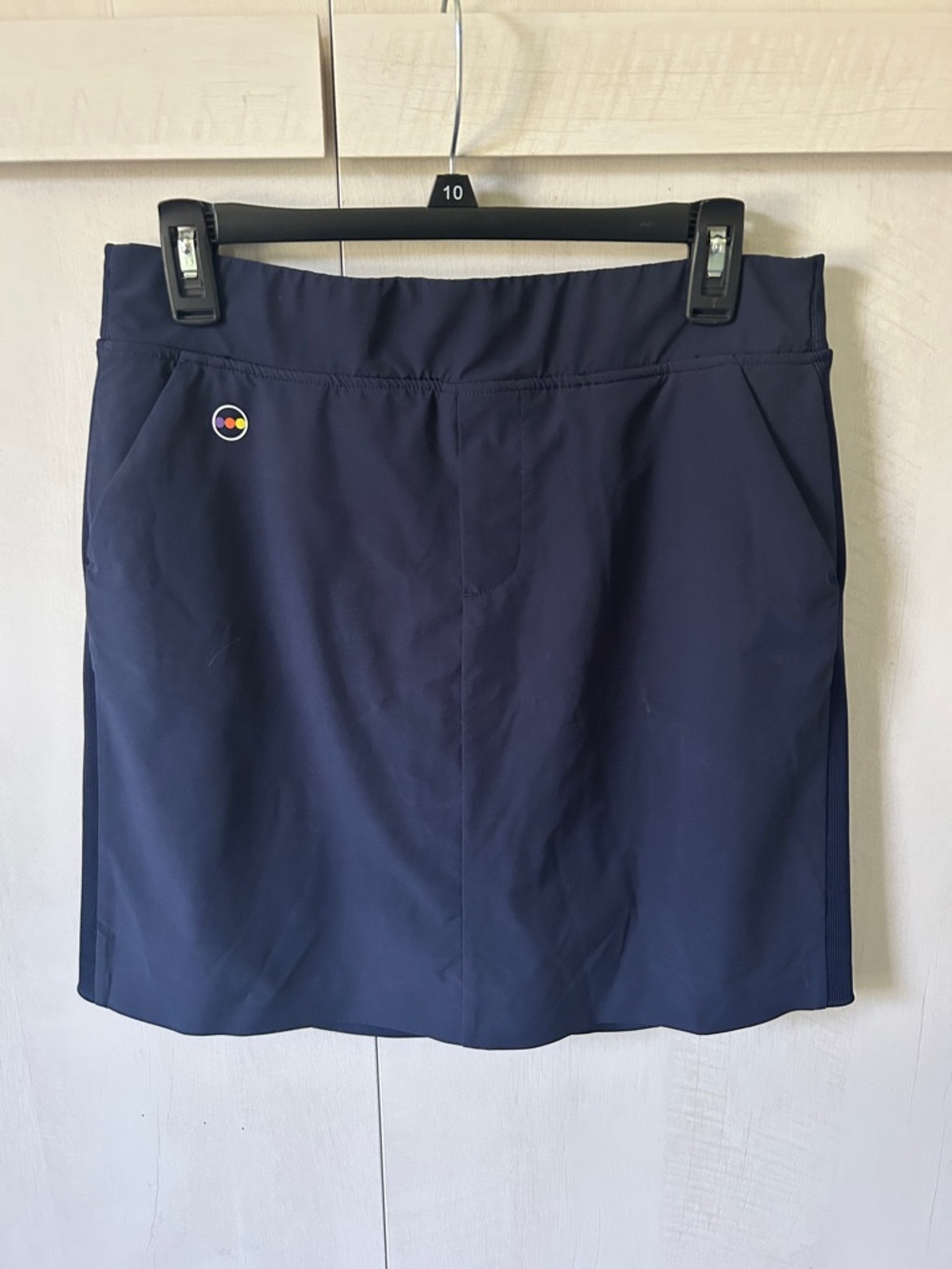 Navy Swing Control Skort